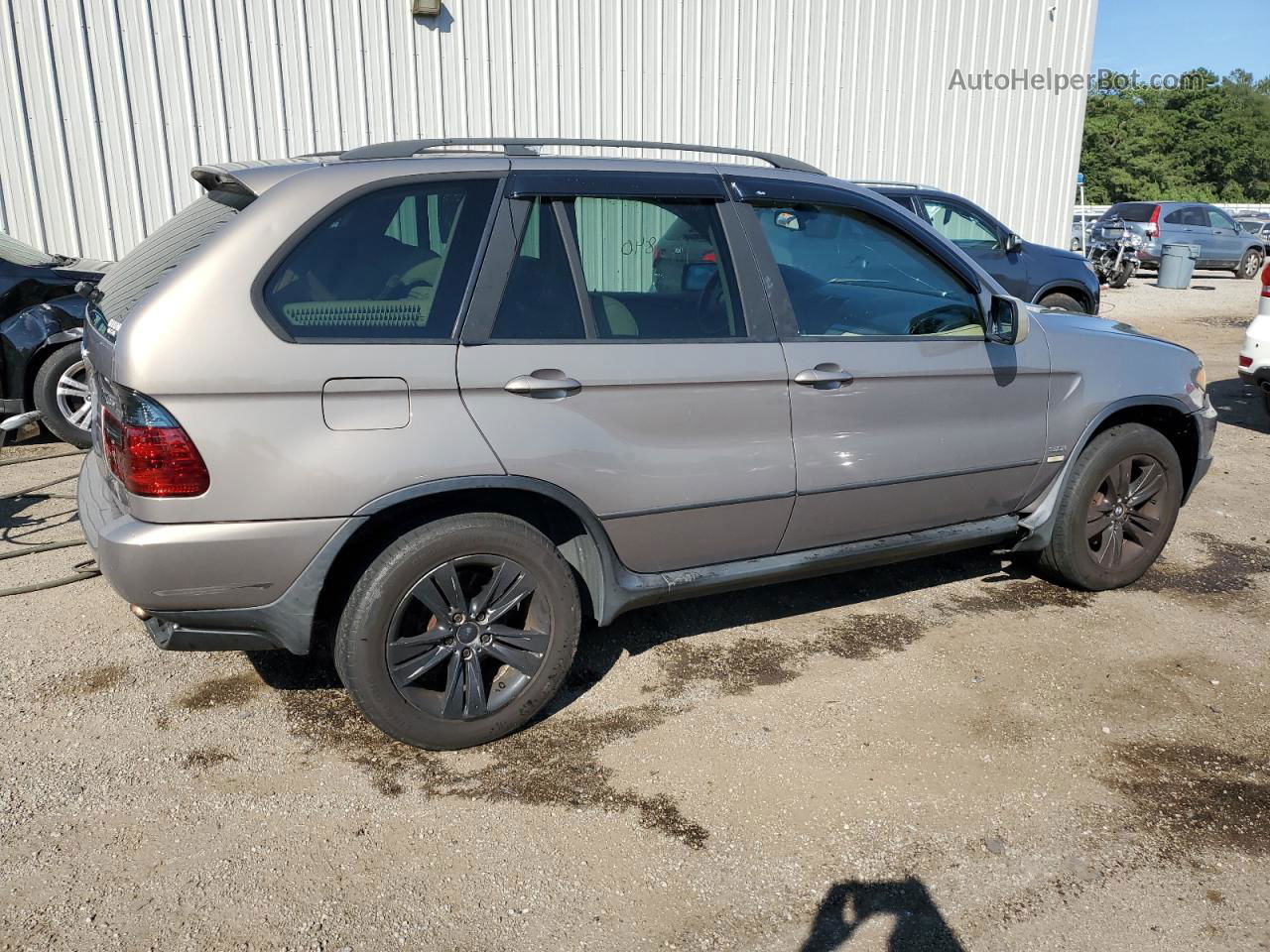 2004 Bmw X5 3.0i Gold vin: 5UXFA13594LU29600