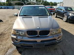 2004 Bmw X5 3.0i Gold vin: 5UXFA13594LU29600