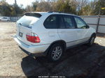 2004 Bmw X5 3.0i White vin: 5UXFA13594LU35705