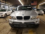 2004 Bmw X5 3.0i Silver vin: 5UXFA135X4LU21084