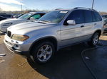 2004 Bmw X5 3.0i Серебряный vin: 5UXFA135X4LU23093