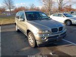 2004 Bmw X5 3.0i Зеленый vin: 5UXFA135X4LU25314