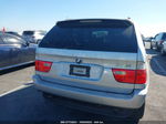 2004 Bmw X5 3.0i Silver vin: 5UXFA135X4LU26155