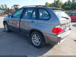 2004 Bmw X5 3.0i Серый vin: 5UXFA135X4LU44106