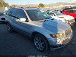 2004 Bmw X5 4.8is Silver vin: 5UXFA93504LE81912