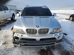 2004 Bmw X5 4.8is Silver vin: 5UXFA93514LE81255