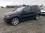 2004 Bmw X5 4.8is Black vin: 5UXFA93524LE81412