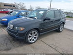 2004 Bmw X5 4.8is Black vin: 5UXFA93524LE81412