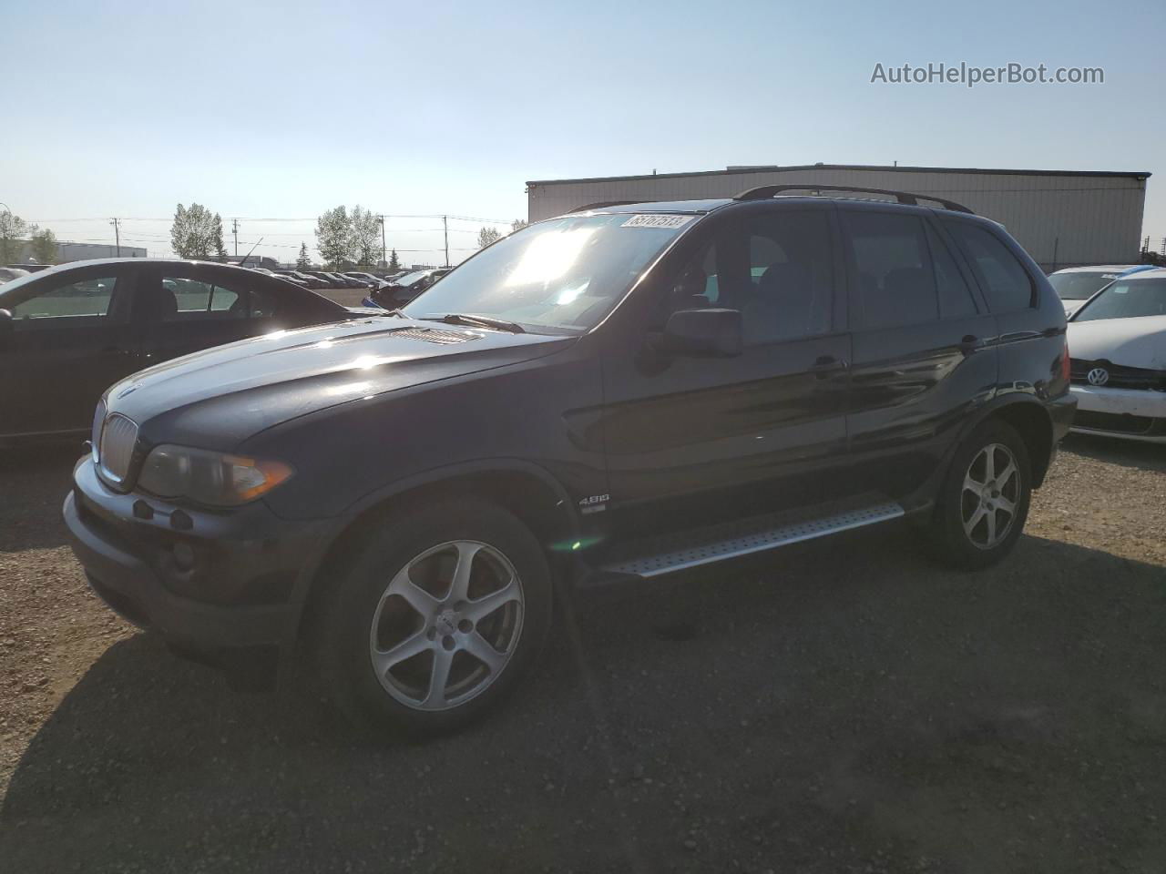 2004 Bmw X5 4.8is Черный vin: 5UXFA93564LE81509