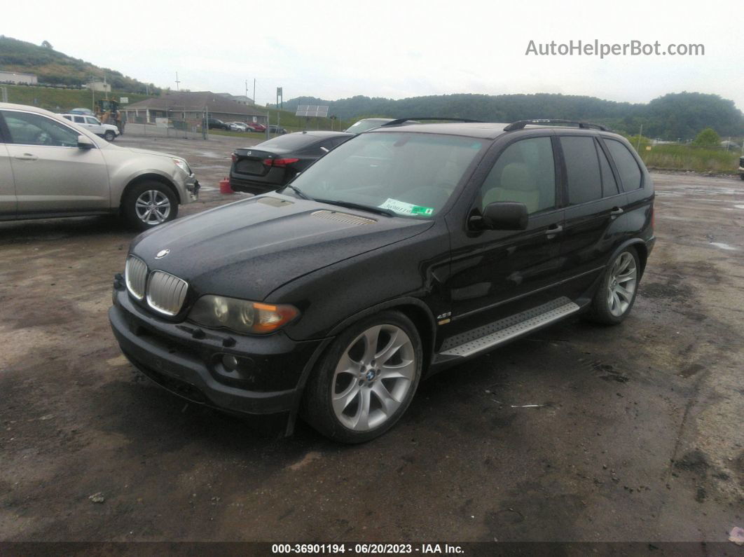 2004 Bmw X5 4.8is Черный vin: 5UXFA93574LE81826