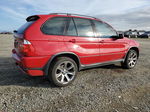 2004 Bmw X5 4.8is Red vin: 5UXFA93584LE81558