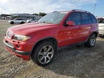 2004 Bmw X5 4.8is Red vin: 5UXFA93584LE81558