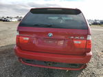 2004 Bmw X5 4.8is Red vin: 5UXFA93584LE81558