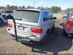 2004 Bmw X5 4.4i Silver vin: 5UXFB53504LV05080