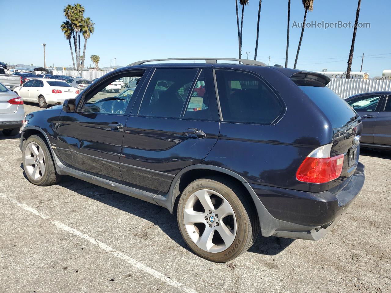 2004 Bmw X5 4.4i Black vin: 5UXFB53524LV04254