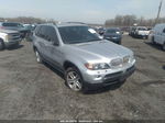 2004 Bmw X5 4.4i Серебряный vin: 5UXFB53534LV04280