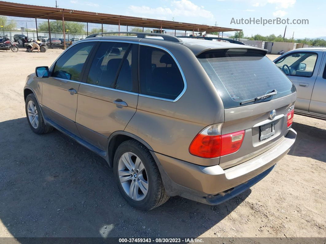 2004 Bmw X5 4.4i Brown vin: 5UXFB53564LV04967