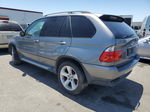2004 Bmw X5 4.4i Silver vin: 5UXFB53574LV07618