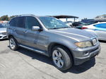 2004 Bmw X5 4.4i Silver vin: 5UXFB53574LV07618