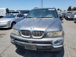 2004 Bmw X5 4.4i Silver vin: 5UXFB53574LV07618