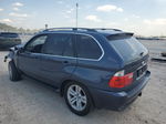 2004 Bmw X5 4.4i Синий vin: 5UXFB53594LV00783