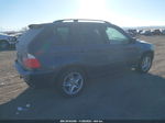 2004 Bmw X5 4.4i Blue vin: 5UXFB53594LV02601