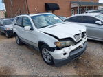 2004 Bmw X5 4.4i Белый vin: 5UXFB53594LV04915