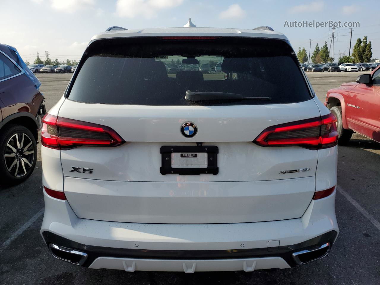 2019 Bmw X5 Xdrive50i White vin: 5UXJU2C50KLN67613