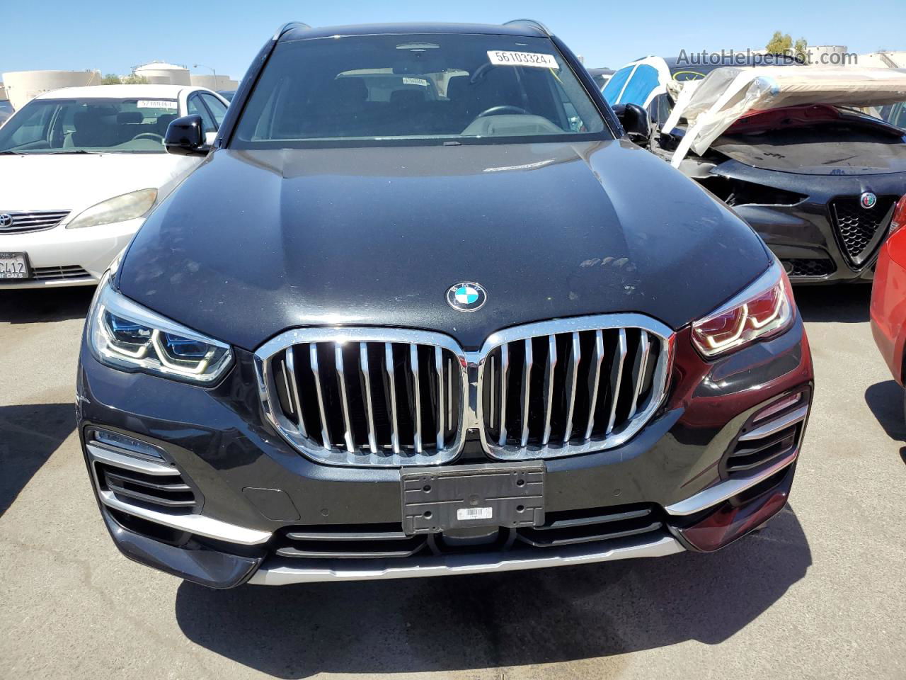 2019 Bmw X5 Xdrive50i Black vin: 5UXJU2C51KLN49816