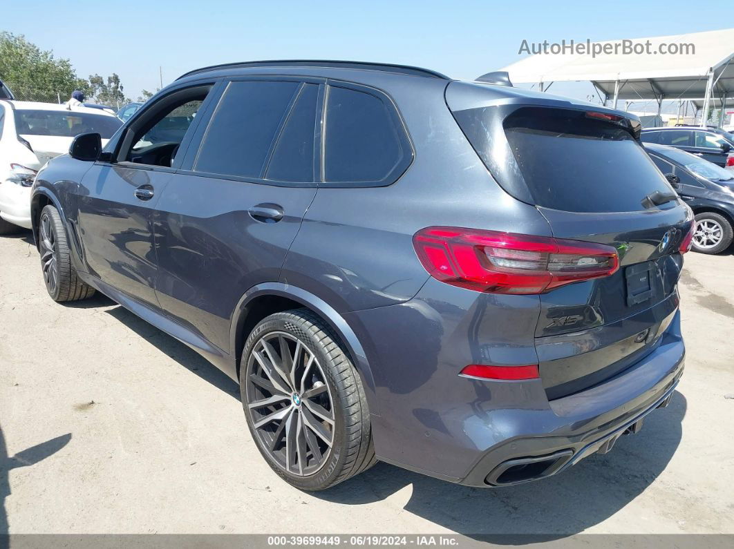 2019 Bmw X5 Xdrive50i Gray vin: 5UXJU2C52KLN49629