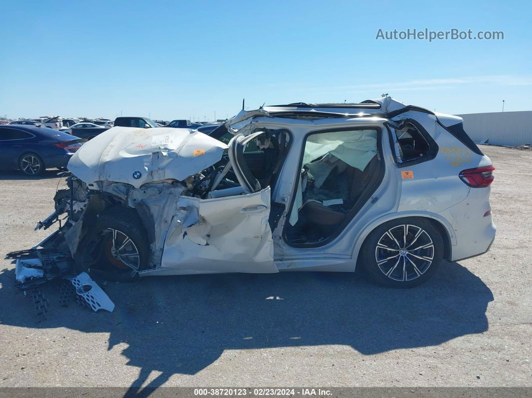 2019 Bmw X5 Xdrive50i White vin: 5UXJU2C52KLN65149