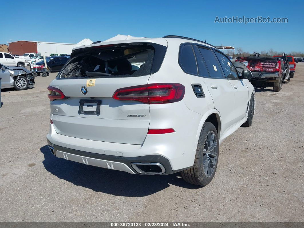 2019 Bmw X5 Xdrive50i White vin: 5UXJU2C52KLN65149