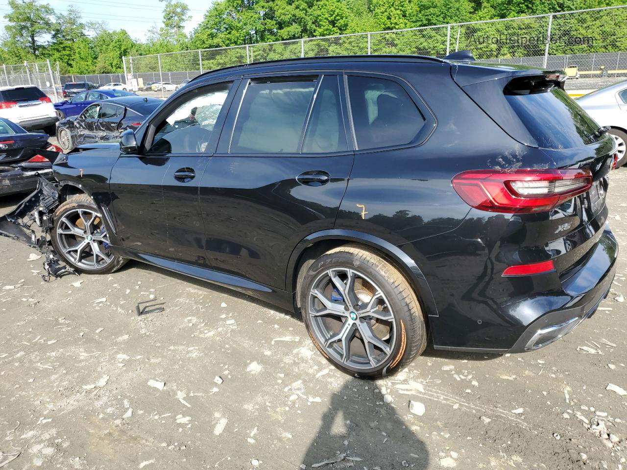 2019 Bmw X5 Xdrive50i Черный vin: 5UXJU2C53KLB15450