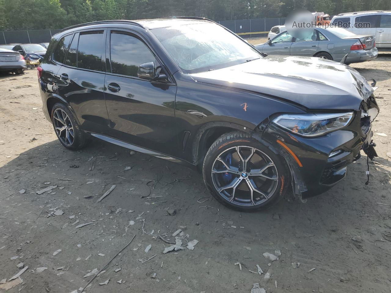 2019 Bmw X5 Xdrive50i Black vin: 5UXJU2C53KLB15450