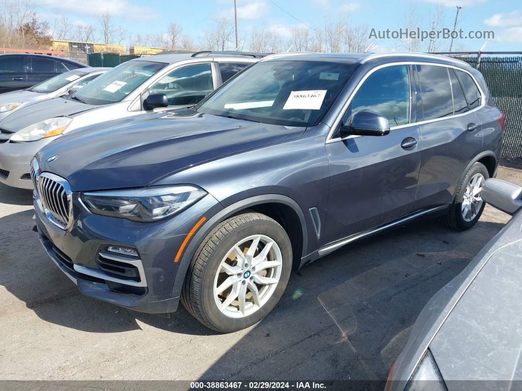 2019 Bmw X5 Xdrive50i Gray vin: 5UXJU2C54KLN64519