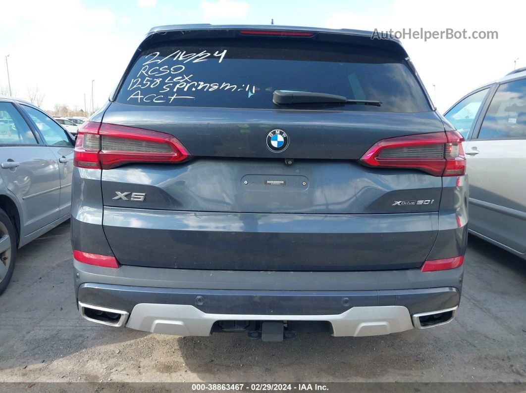 2019 Bmw X5 Xdrive50i Gray vin: 5UXJU2C54KLN64519