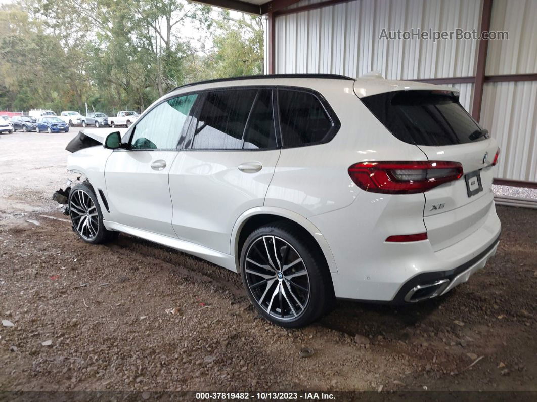 2019 Bmw X5 Xdrive50i White vin: 5UXJU2C54KLN65282