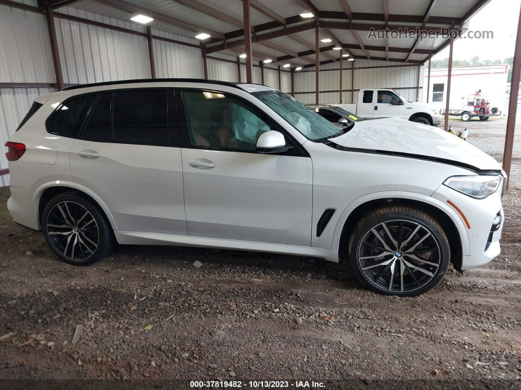 2019 Bmw X5 Xdrive50i White vin: 5UXJU2C54KLN65282