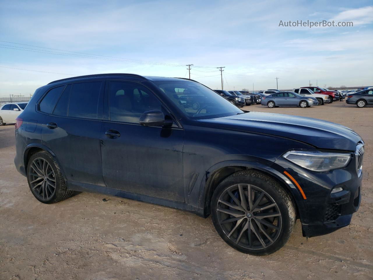 2019 Bmw X5 Xdrive50i Black vin: 5UXJU2C55KLN49642