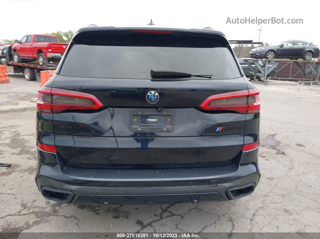 2019 Bmw X5 Xdrive50i Blue vin: 5UXJU2C56KLN67549