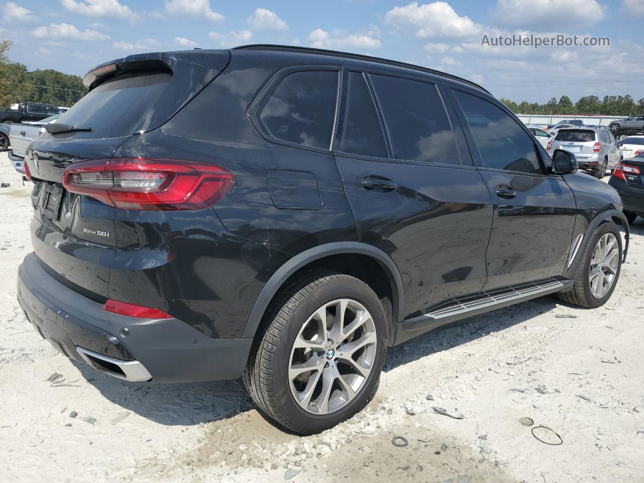 2019 Bmw X5 Xdrive50i Черный vin: 5UXJU2C57KLN49920