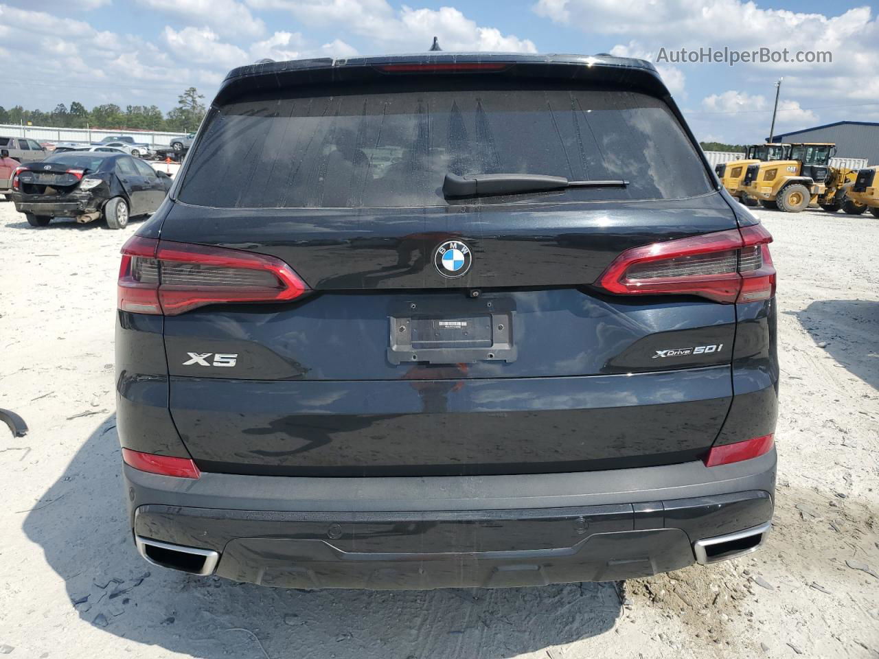 2019 Bmw X5 Xdrive50i Черный vin: 5UXJU2C57KLN49920