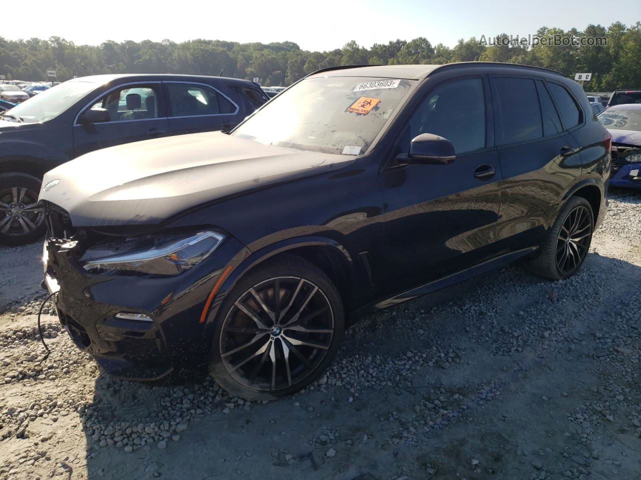 2019 Bmw X5 Xdrive50i Black vin: 5UXJU2C57KLN64563