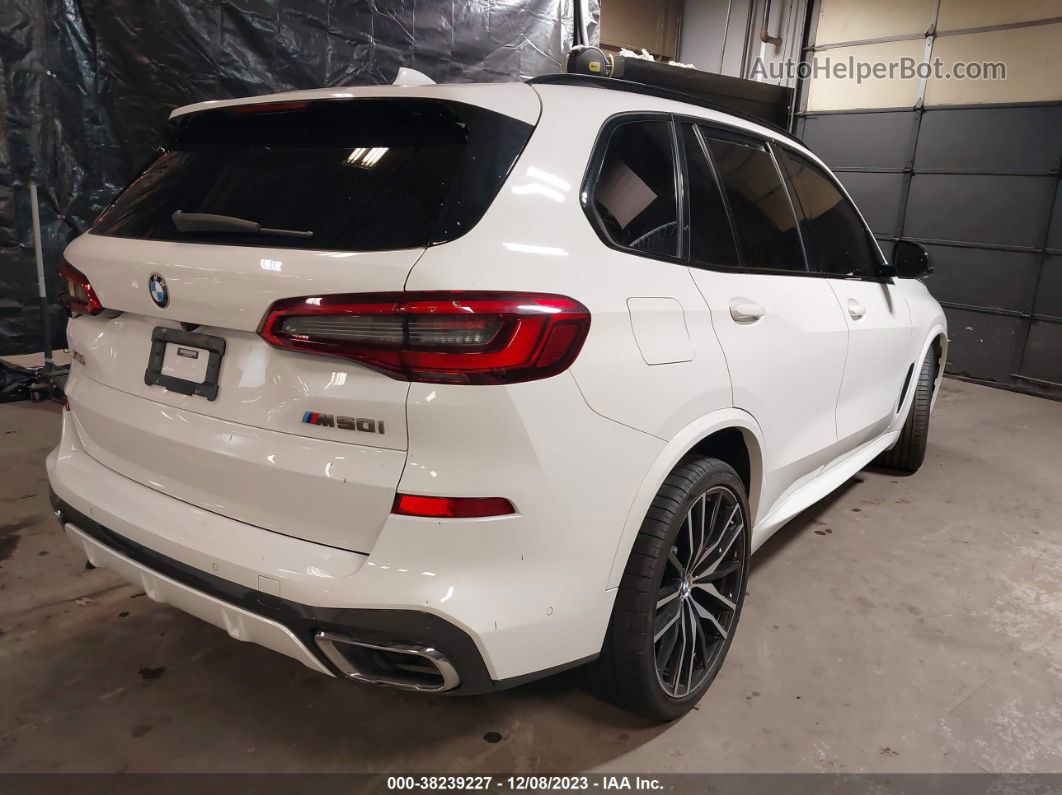 2019 Bmw X5 Xdrive50i Белый vin: 5UXJU2C58KLN65124