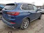 2019 Bmw X5 Xdrive50i Blue vin: 5UXJU2C58KLN66211