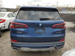 2019 Bmw X5 Xdrive50i Blue vin: 5UXJU2C58KLN66211