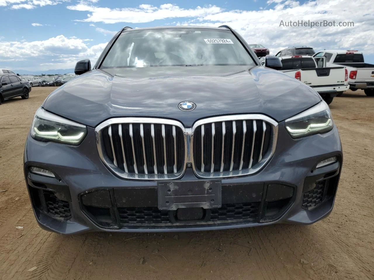 2019 Bmw X5 Xdrive50i Blue vin: 5UXJU2C59KLN64516