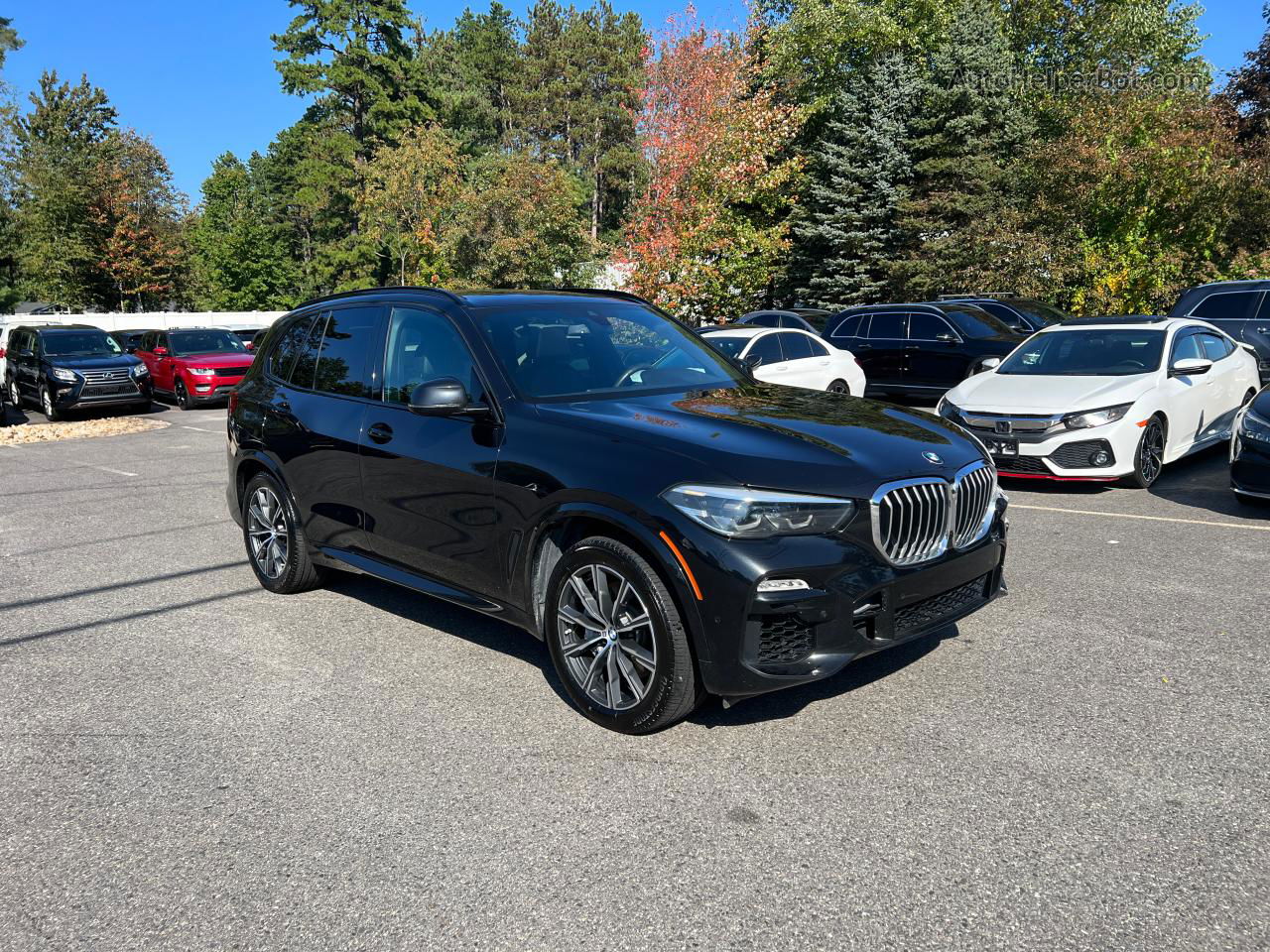 2019 Bmw X5 Xdrive50i Черный vin: 5UXJU2C5XKLN67327