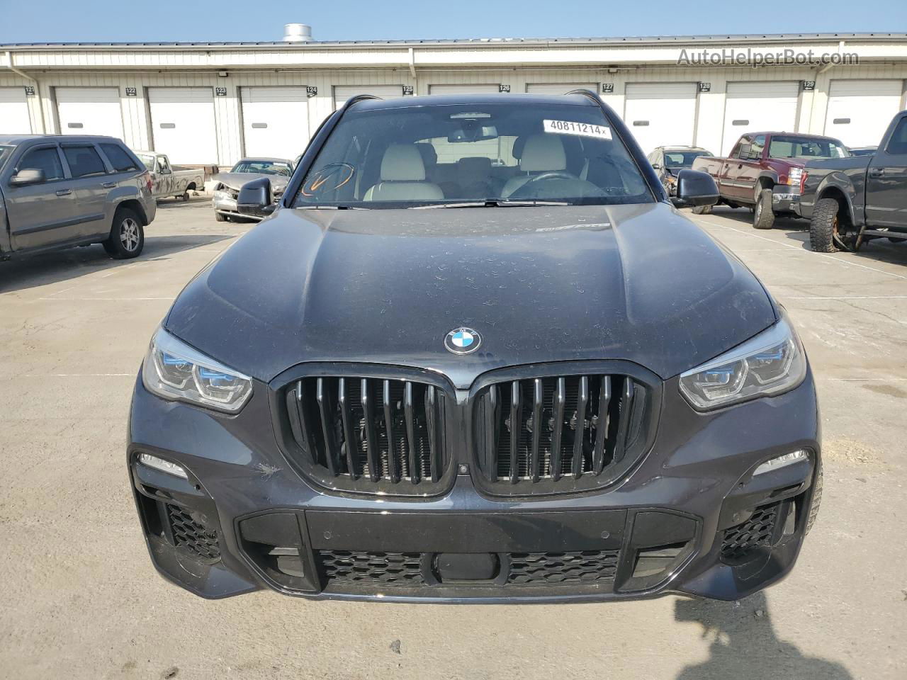 2020 Bmw X5 M50i Black vin: 5UXJU4C01LL227825