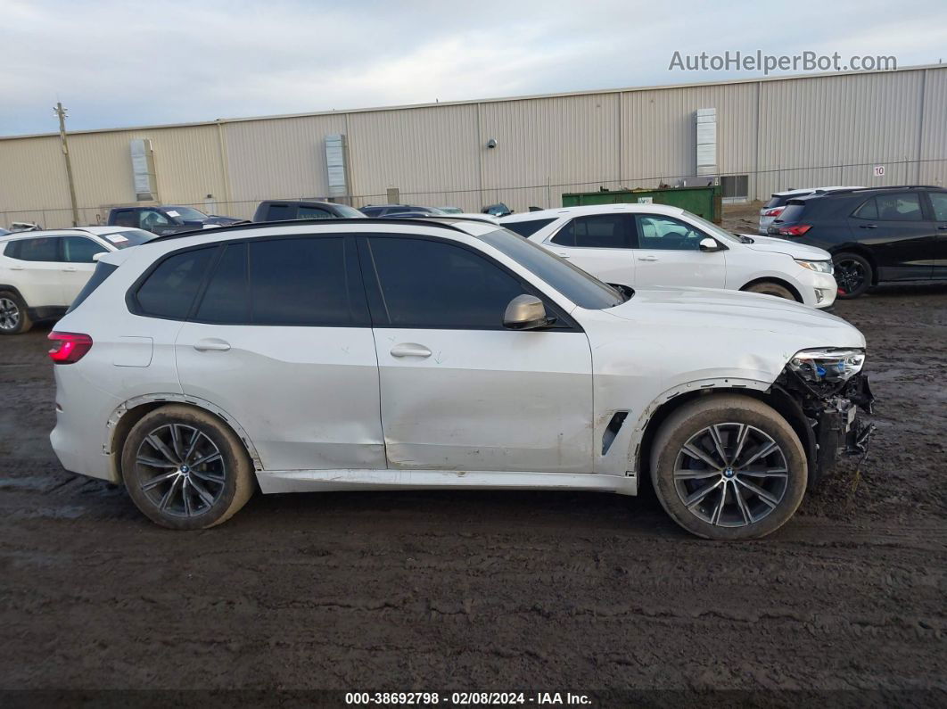 2020 Bmw X5 M50i White vin: 5UXJU4C02L9B36286